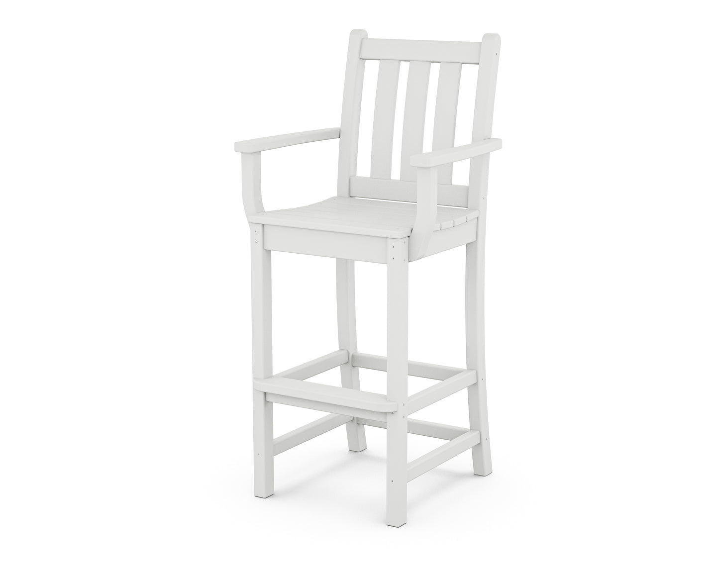 Traditional Garden Bar Arm Chair