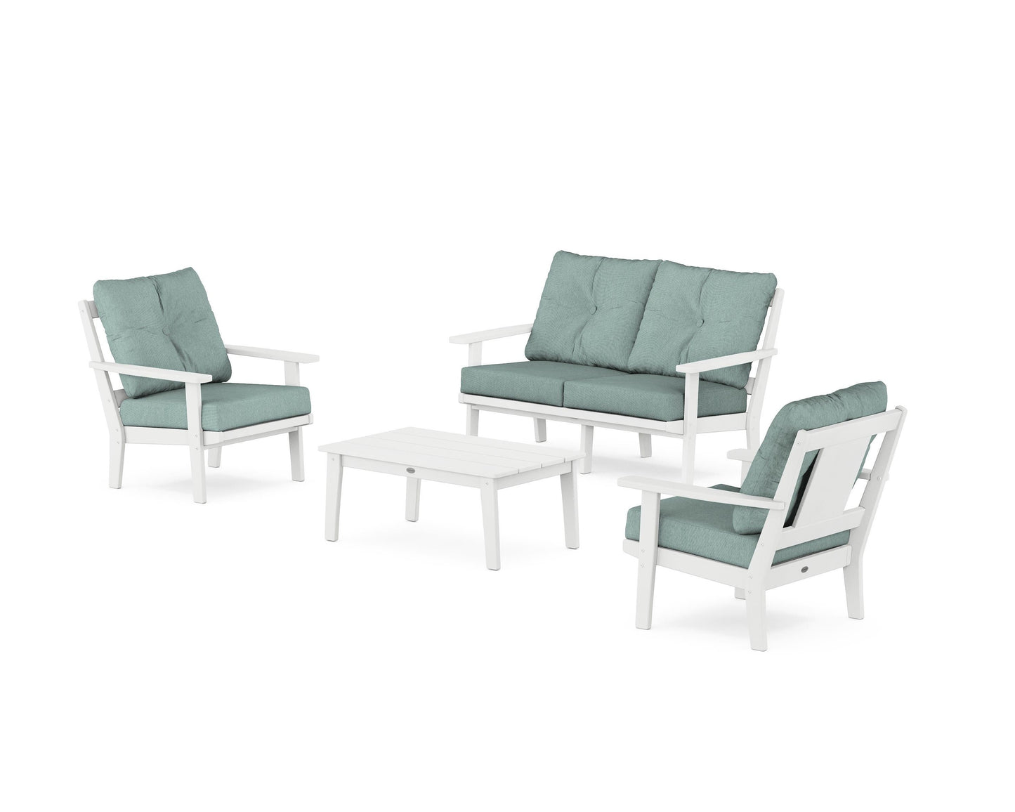 Prairie 4-Piece Deep Seating Set with Loveseat