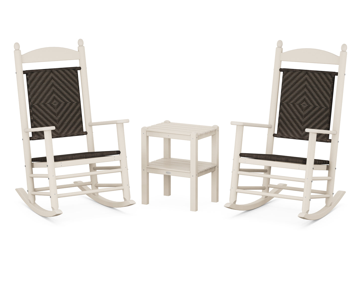 Jefferson 3-Piece Woven Rocker Set