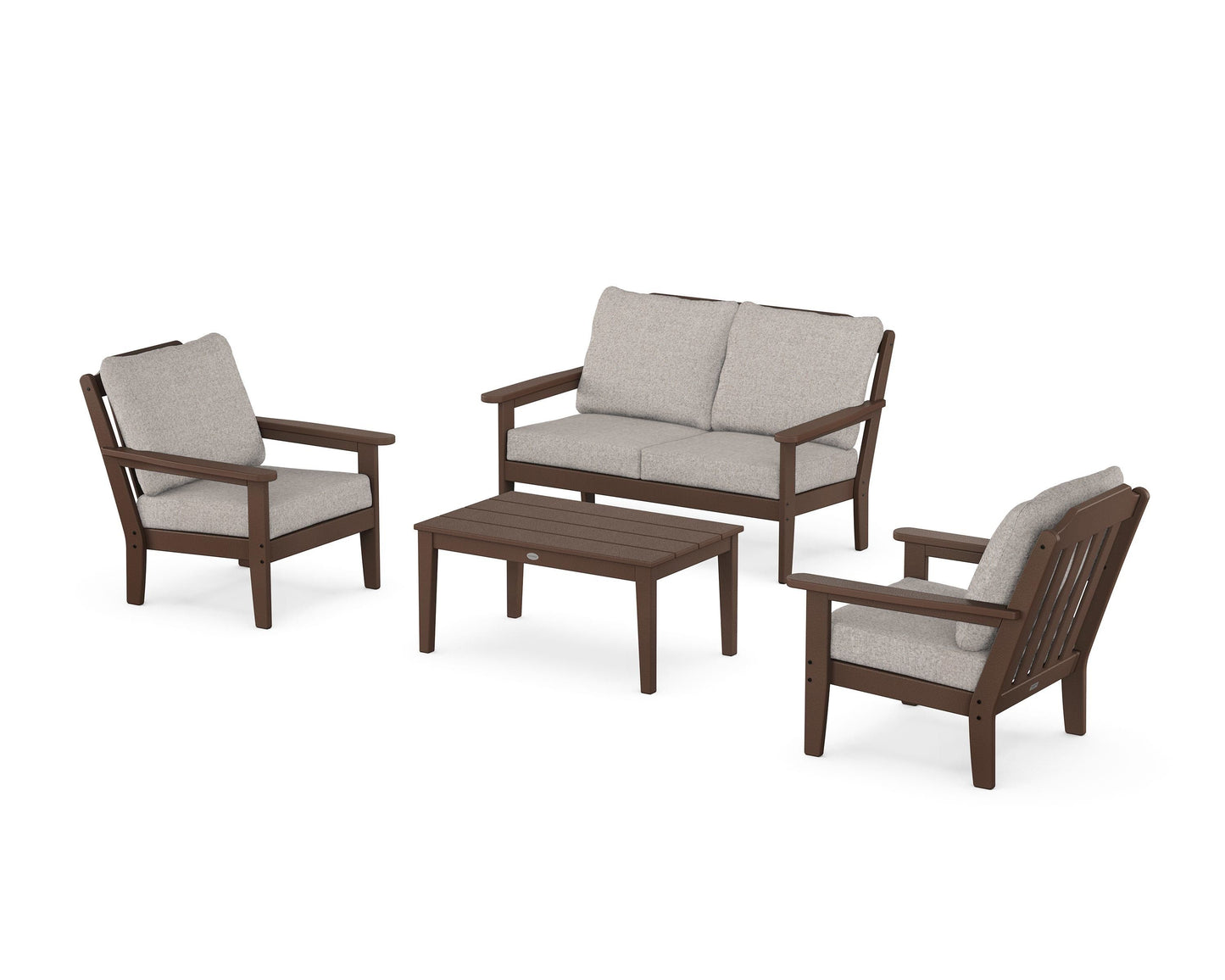 Cottage 4-Piece Deep Seating Set with Loveseat