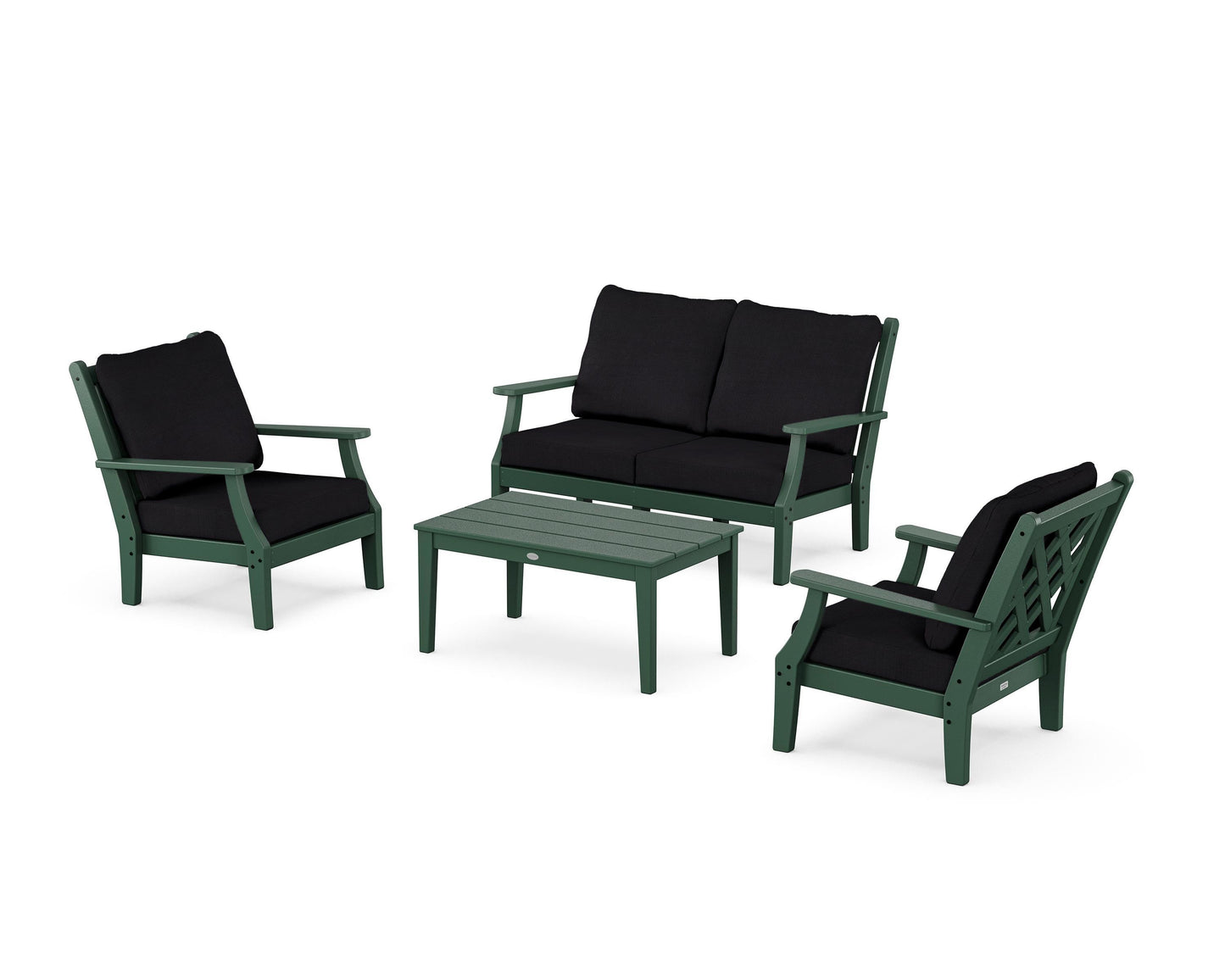 Wovendale 4-Piece Deep Seating Set with Loveseat