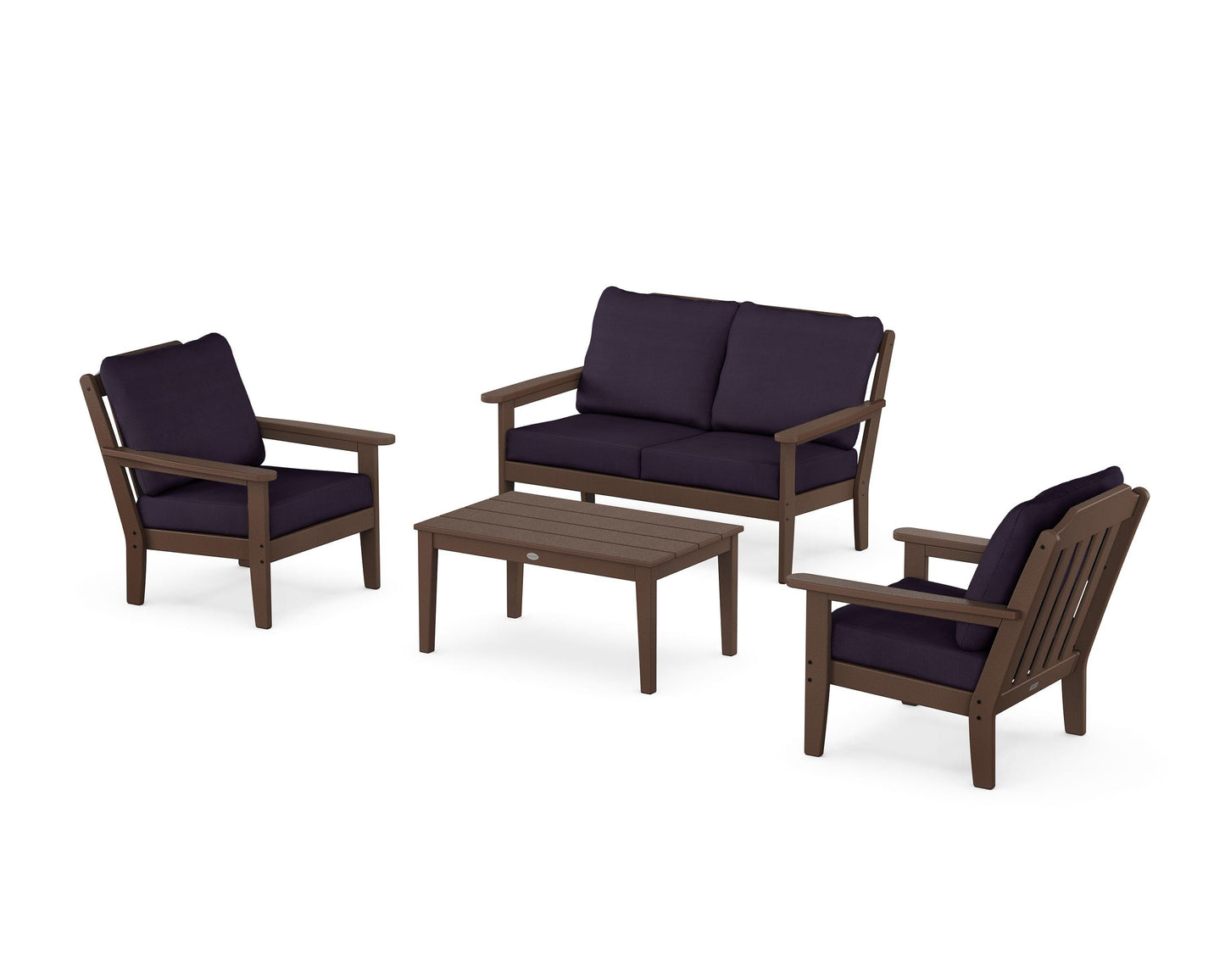 Cottage 4-Piece Deep Seating Set with Loveseat