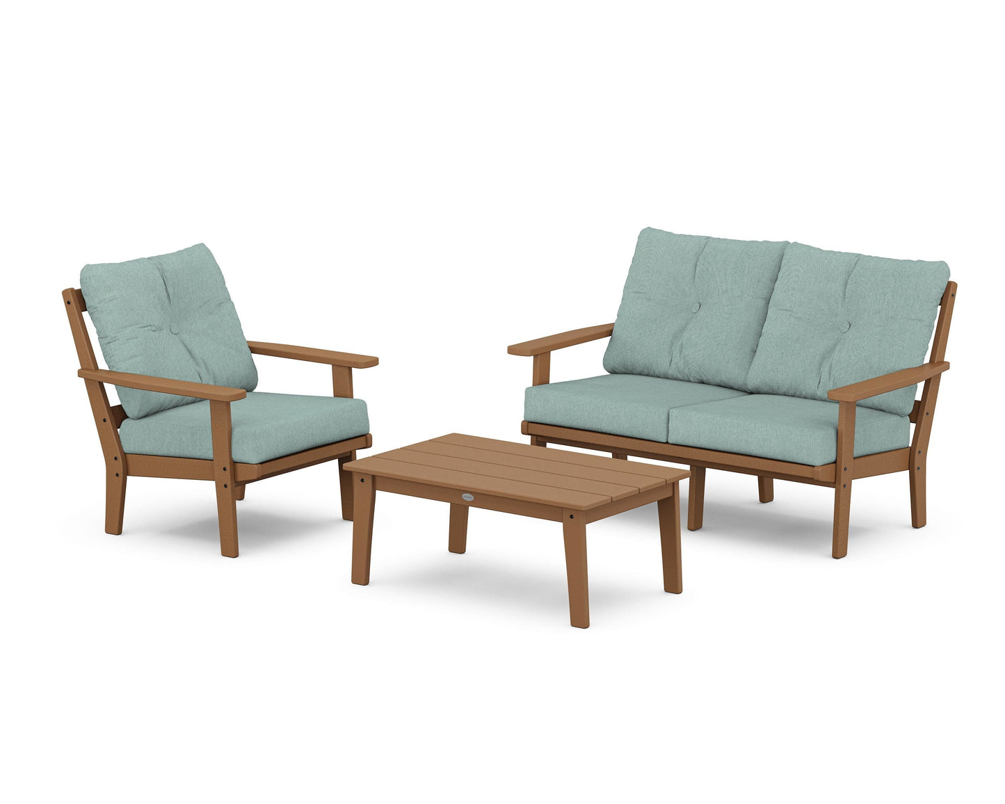 Oxford 3-Piece Deep Seating Set with Loveseat