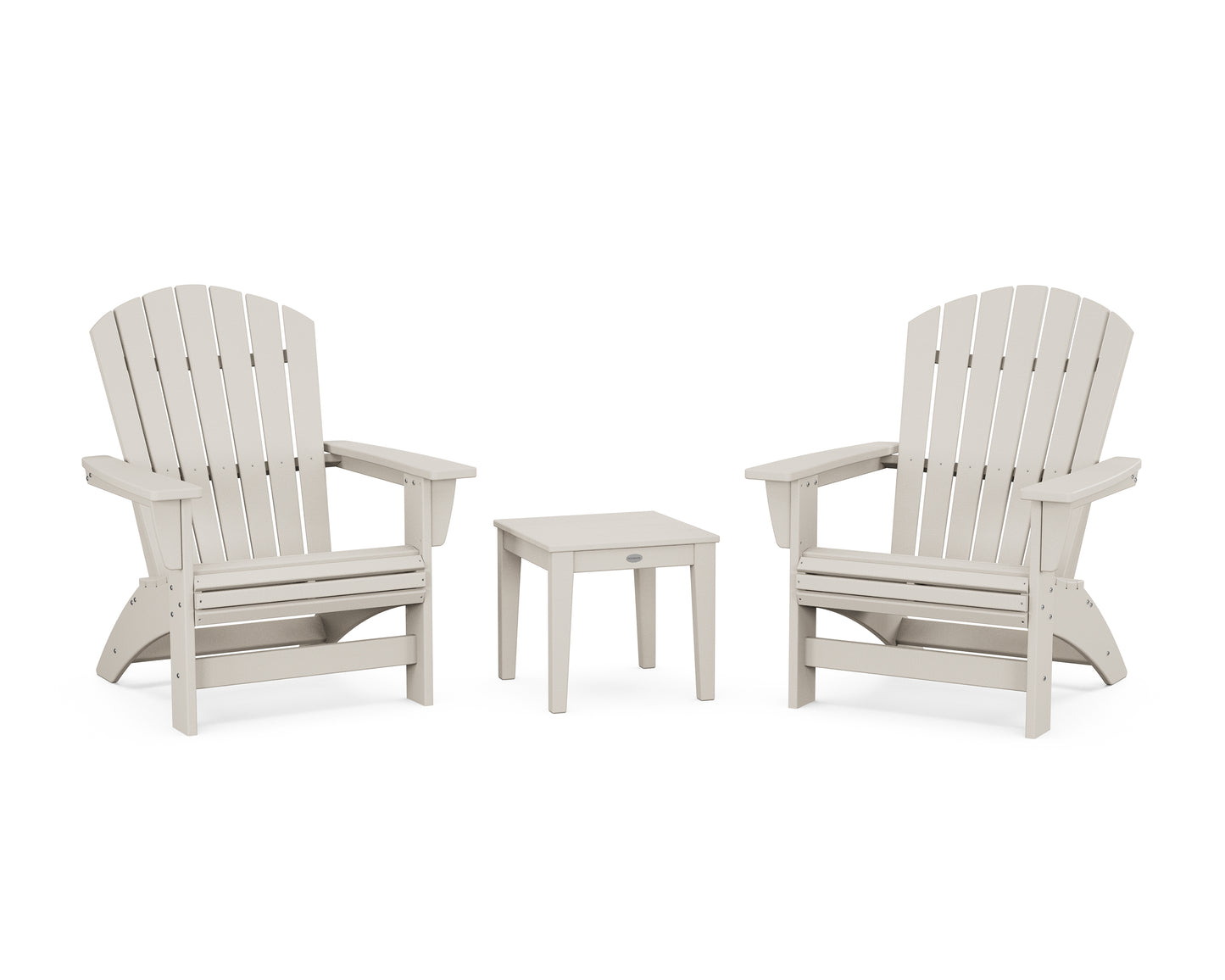 3-Piece Nautical Grand Adirondack Set