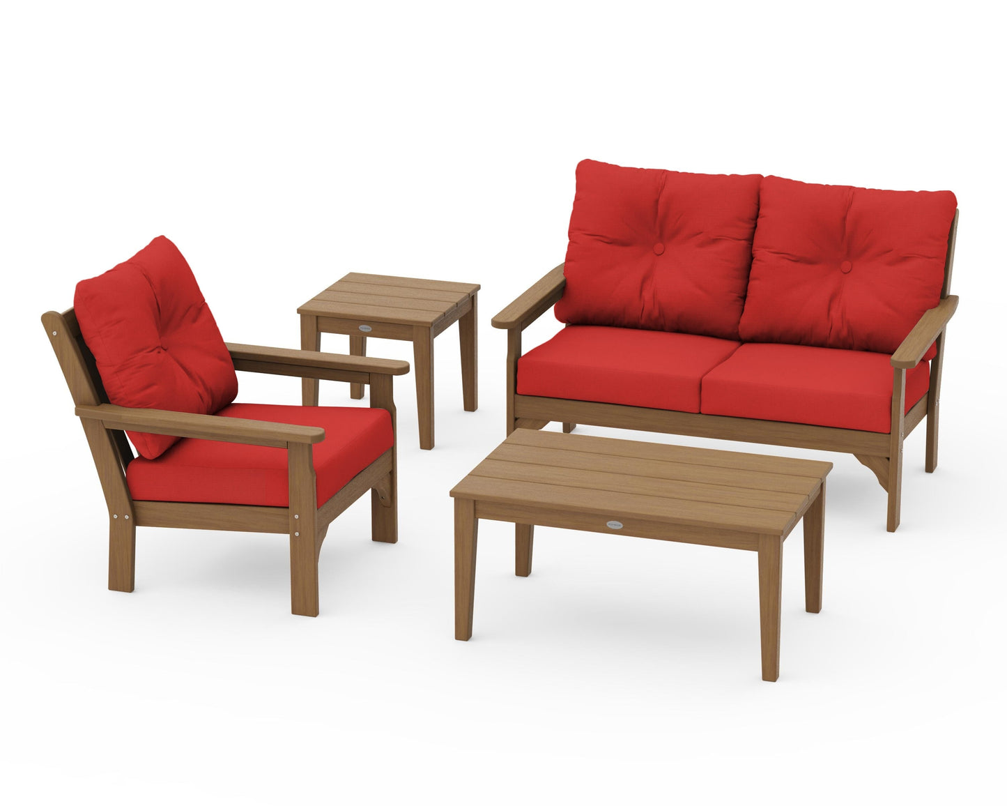 Vineyard 4-Piece Deep Seating Set