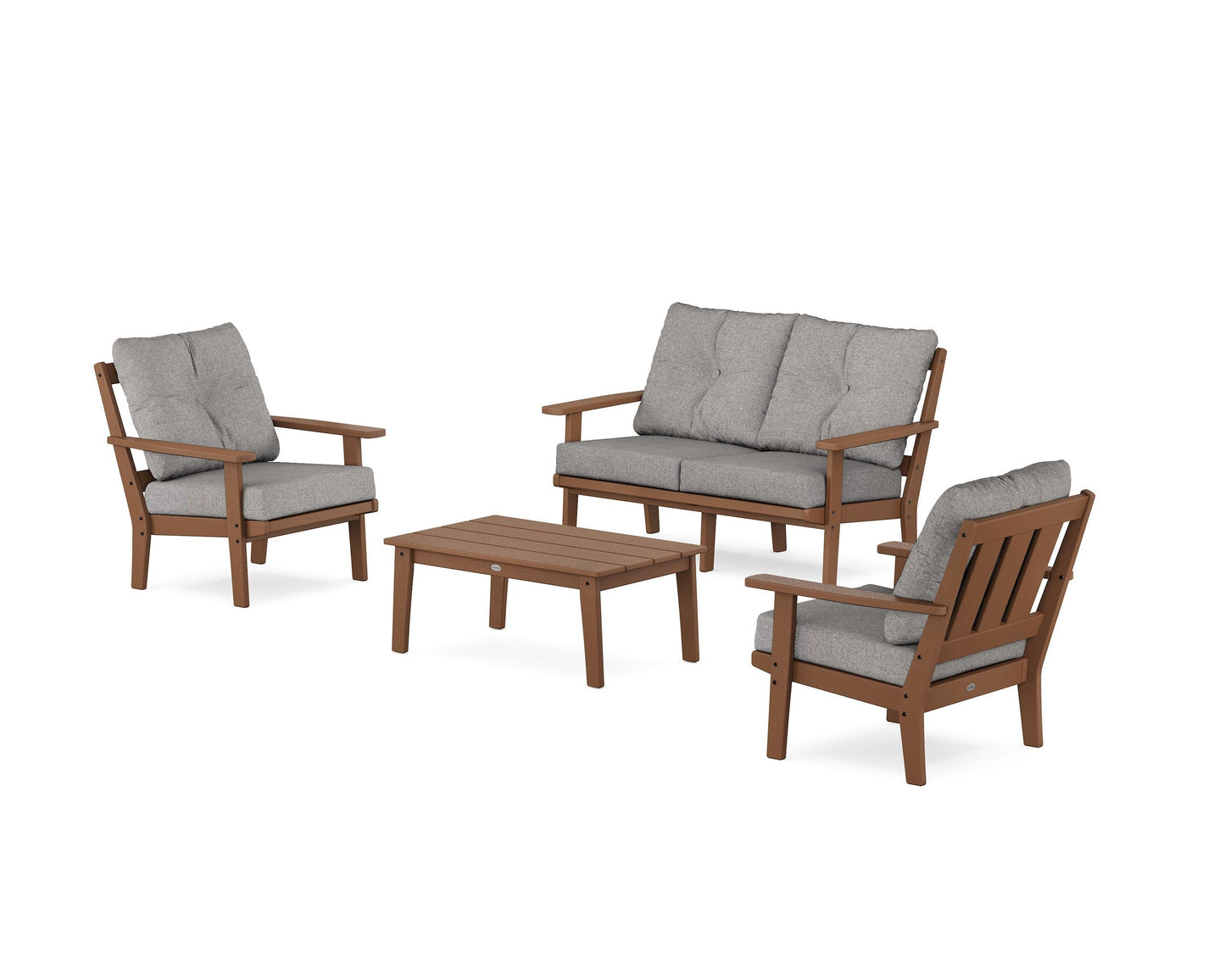 Oxford 4-Piece Deep Seating Set with Loveseat