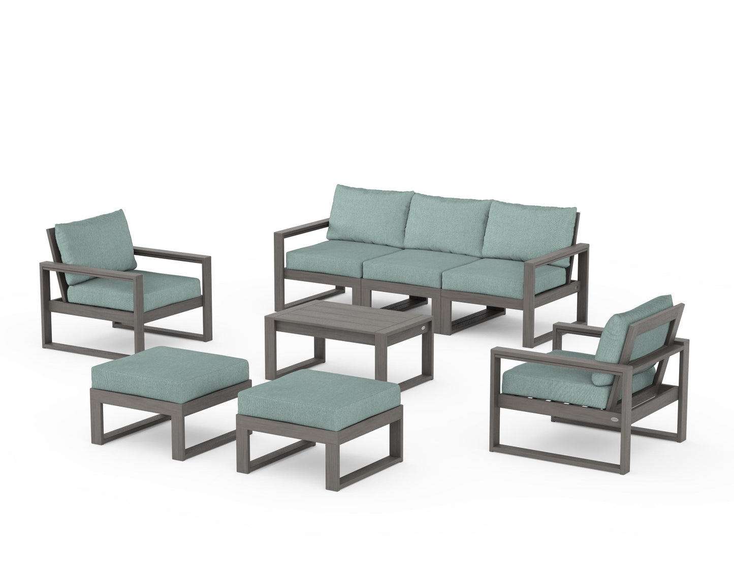EDGE Sectional 8-Piece Lounge Sofa Set