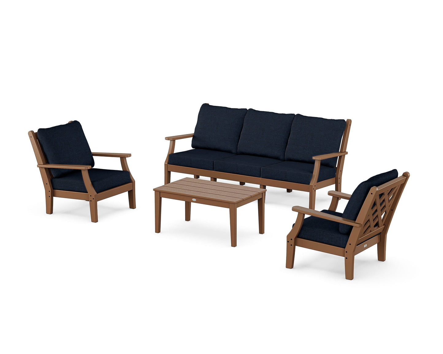 Wovendale 4-Piece Deep Seating Set with Sofa
