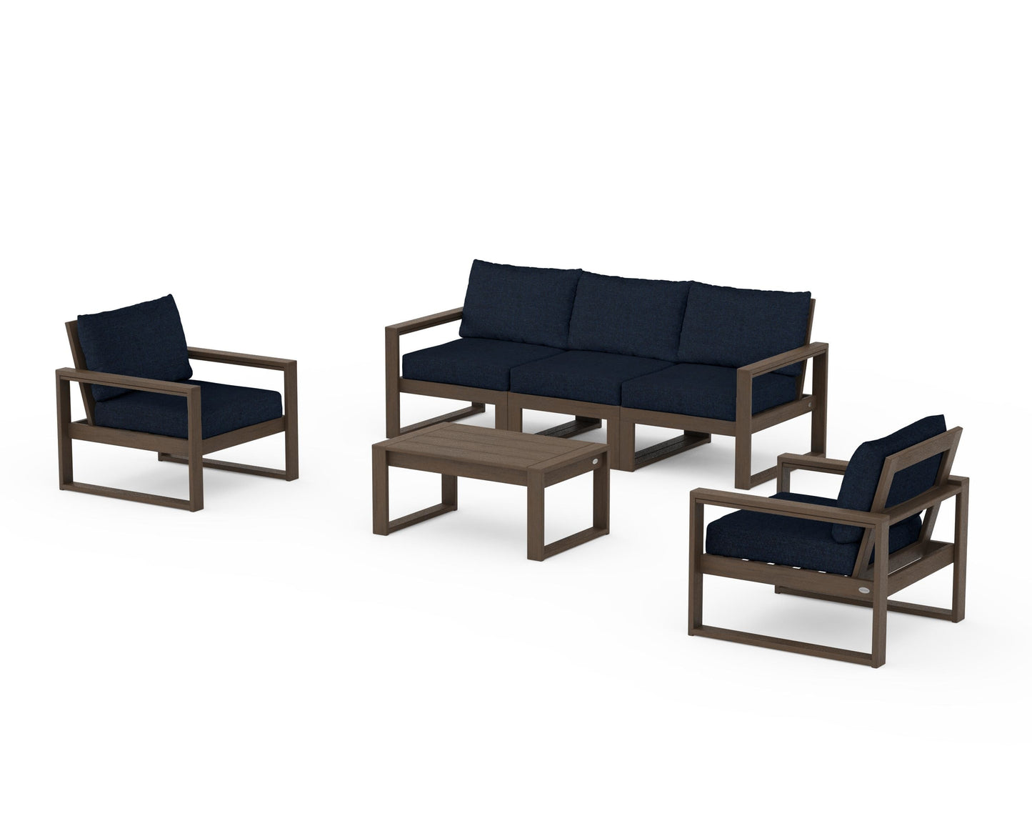 EDGE Sectional 4-Piece Deep Seating Set with Sofa