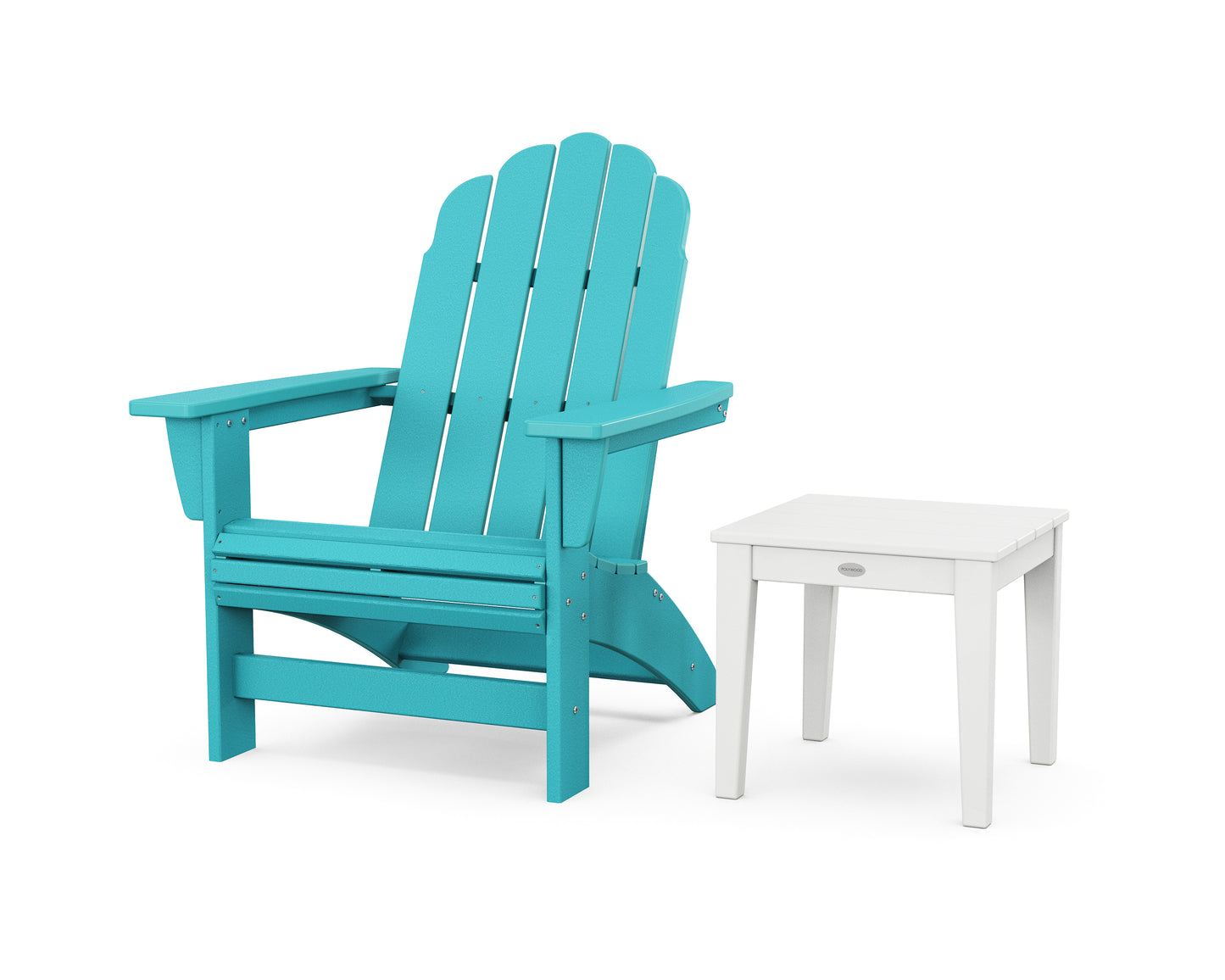 Vineyard Grand Adirondack Chair with Side Table