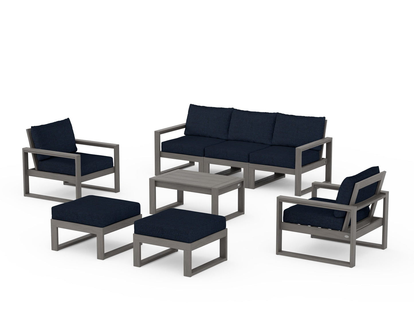 EDGE Sectional 8-Piece Lounge Sofa Set