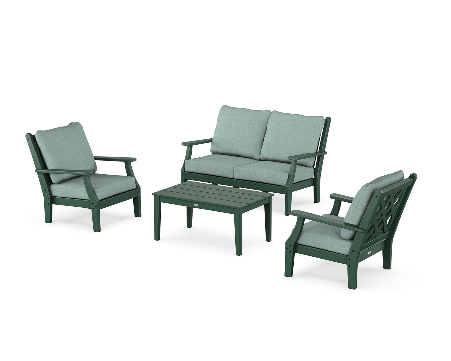 Wovendale 4-Piece Deep Seating Set with Loveseat