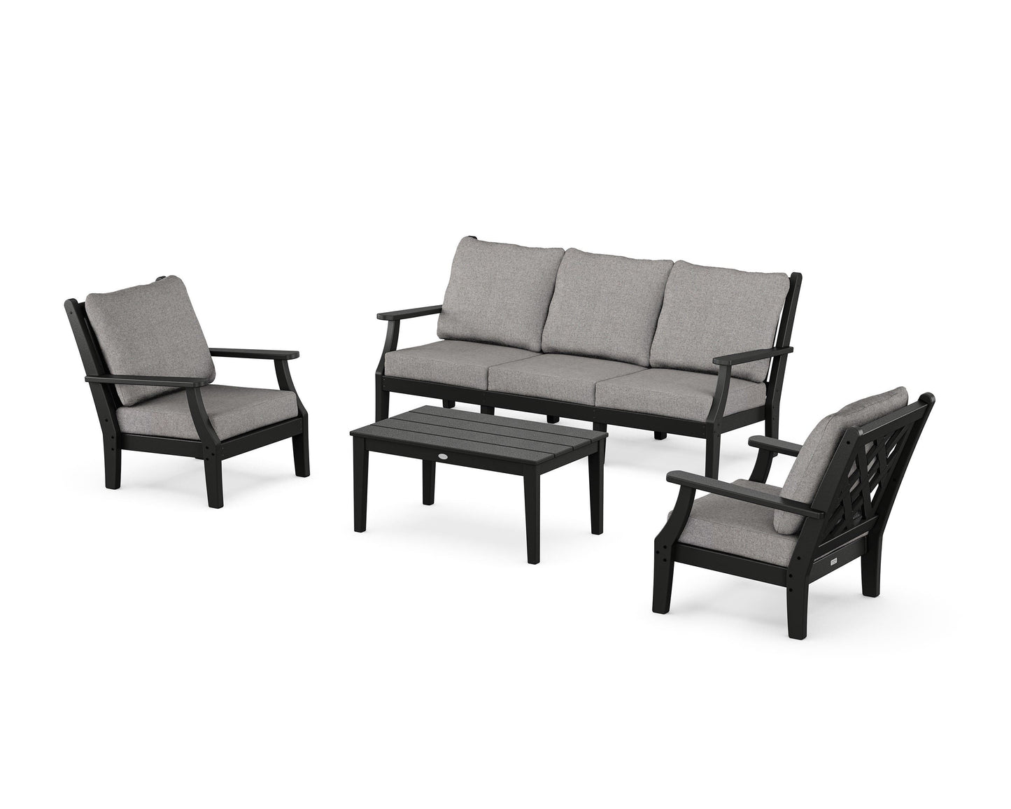 Wovendale 4-Piece Deep Seating Set with Sofa