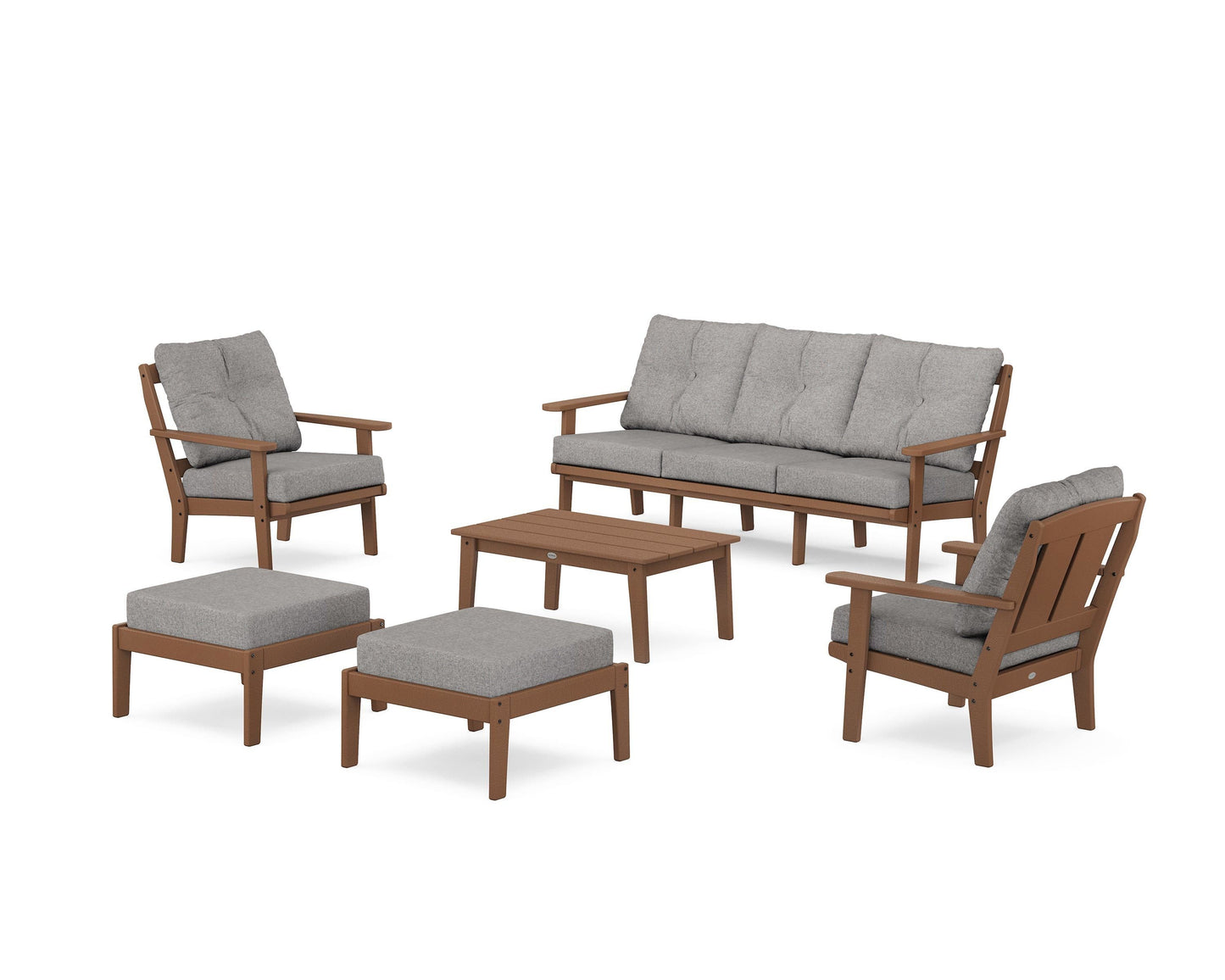 Mission 6-Piece Lounge Sofa Set
