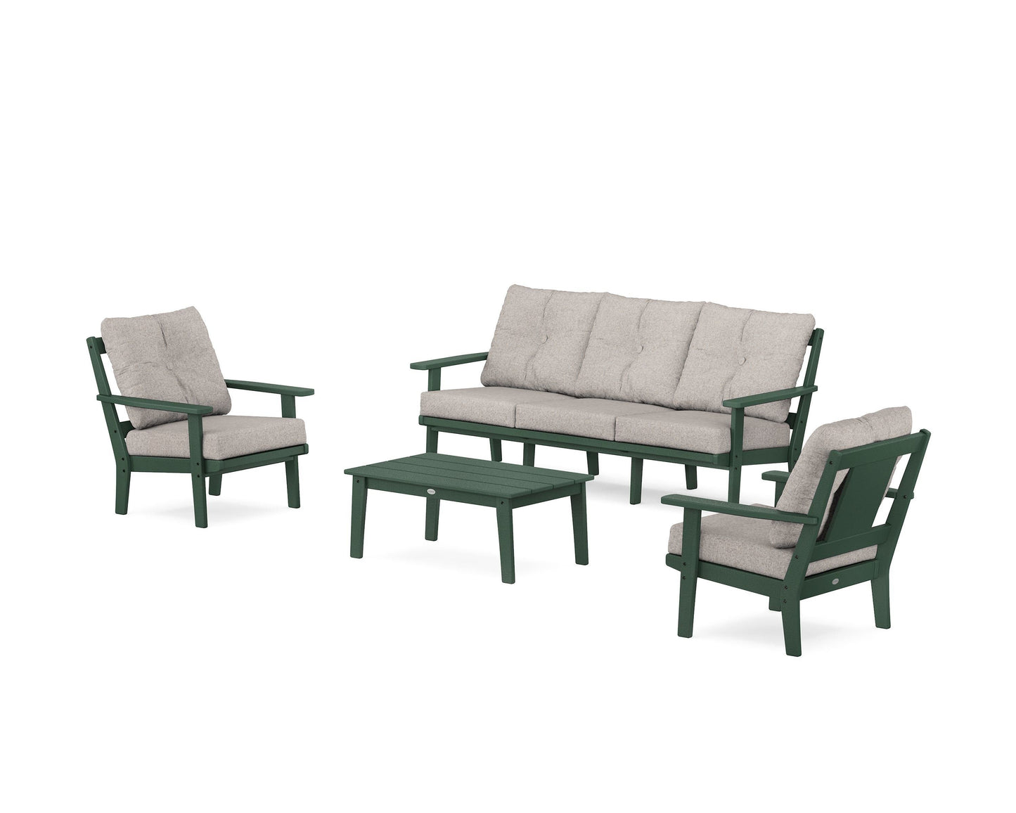 Prairie 4-Piece Deep Seating Set with Sofa