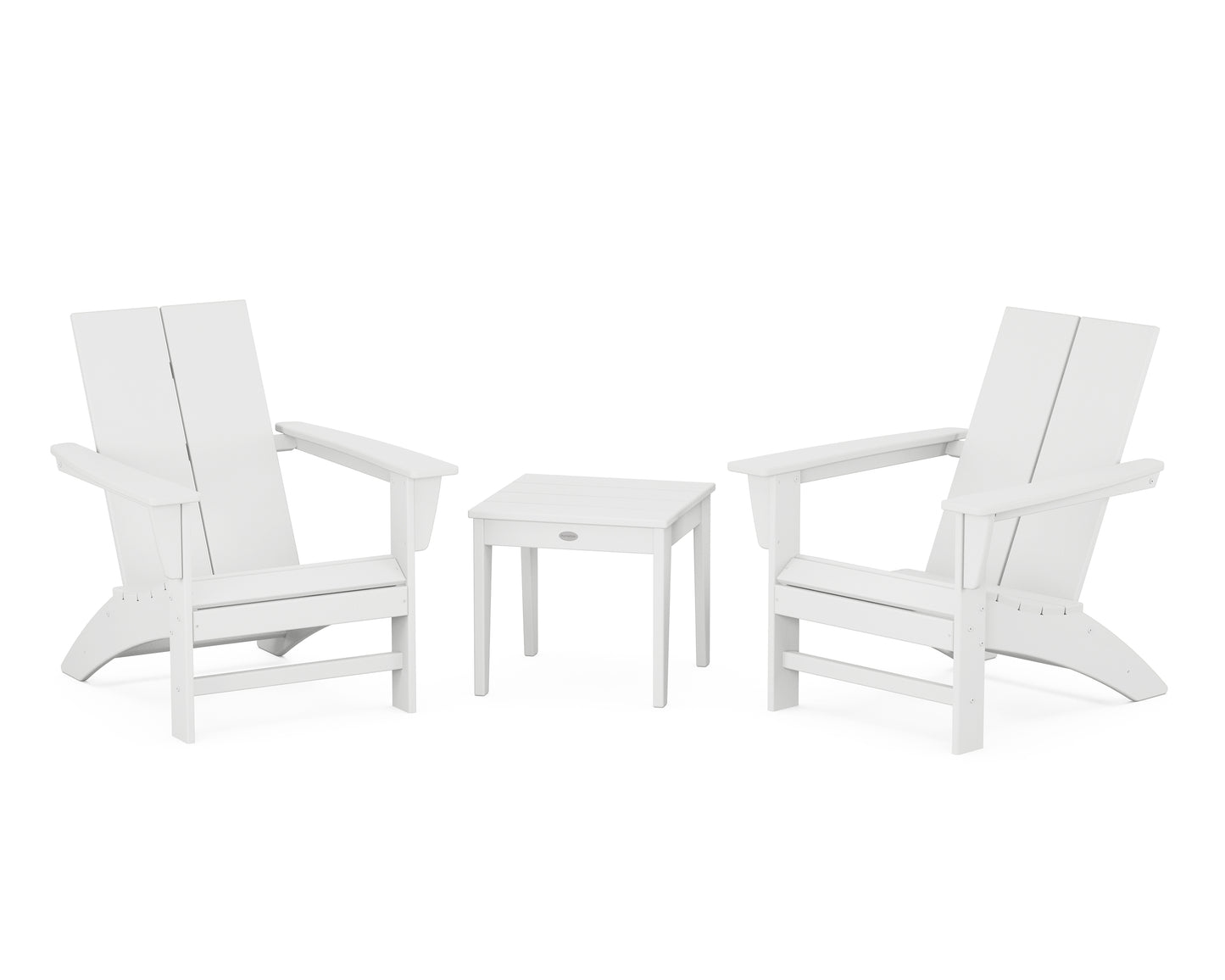 Cottage Modern Adirondack Chair 3-Piece Set
