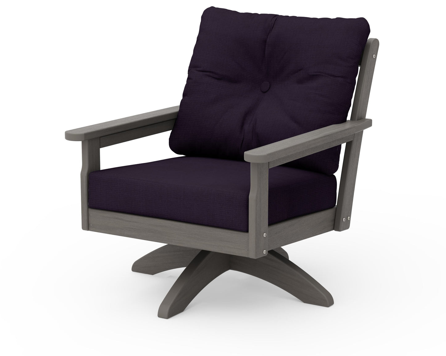 Vineyard Deep Seating Swivel Chair