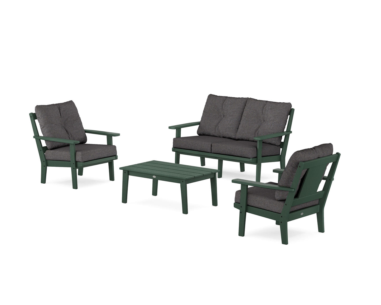 Prairie 4-Piece Deep Seating Set with Loveseat
