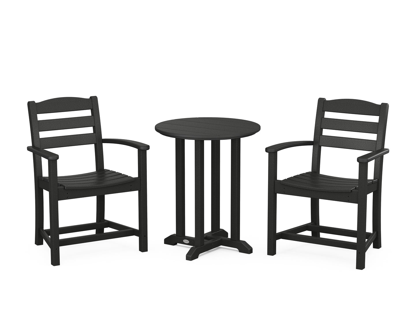 La Casa Caf‚ 3-Piece Round Bistro Dining Set