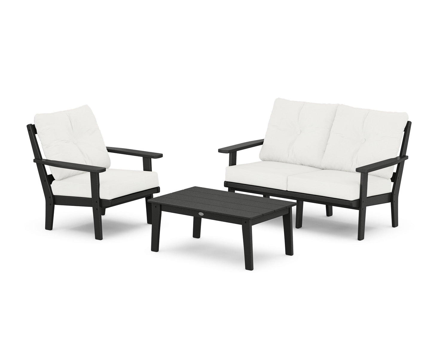 Prairie 3-Piece Deep Seating Set with Loveseat