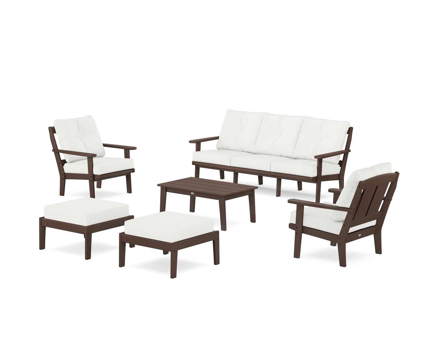 Mission 6-Piece Lounge Sofa Set