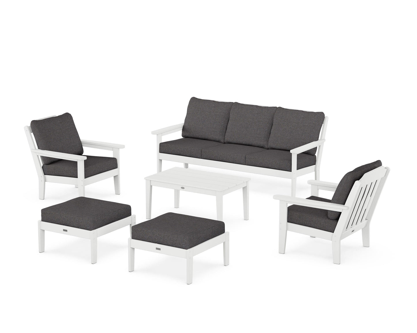 Cottage 6-Piece Lounge Sofa Set