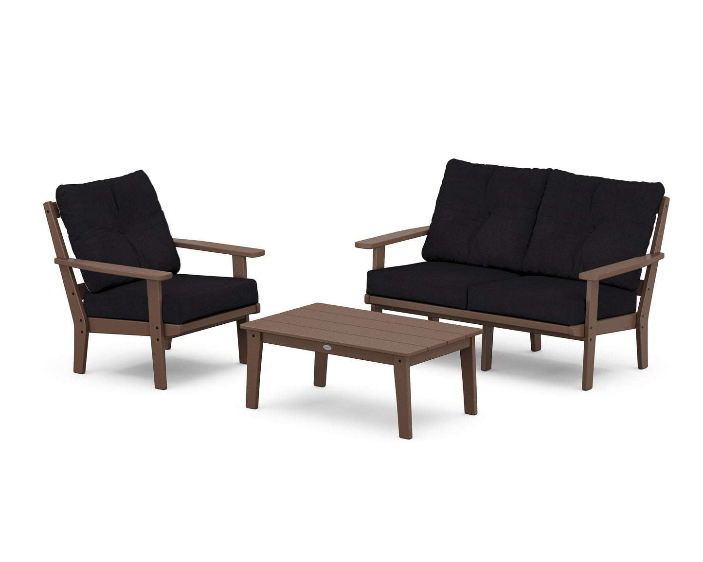 Prairie 3-Piece Deep Seating Set with Loveseat