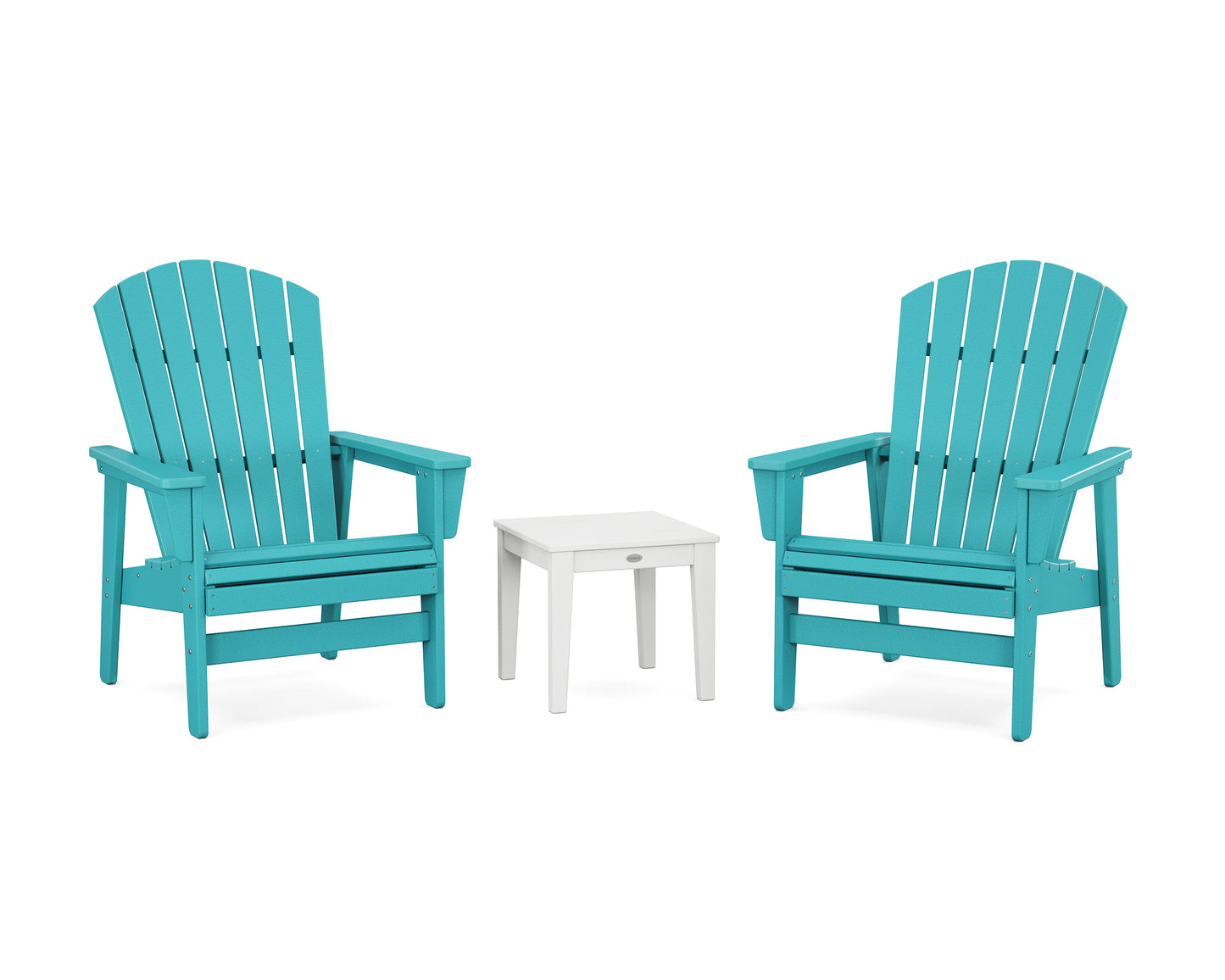 3-Piece Nautical Grand Upright Adirondack Set