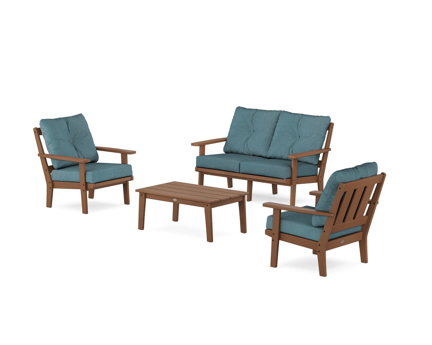 Oxford 4-Piece Deep Seating Set with Loveseat