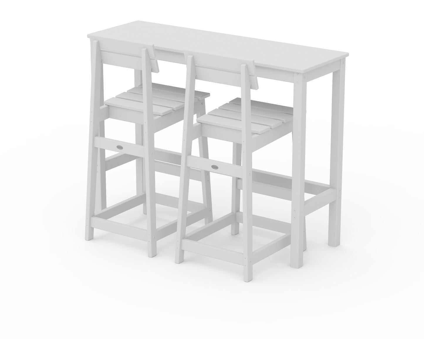 Modern Studio Plaza Bar Chair 3-Piece Balcony Set