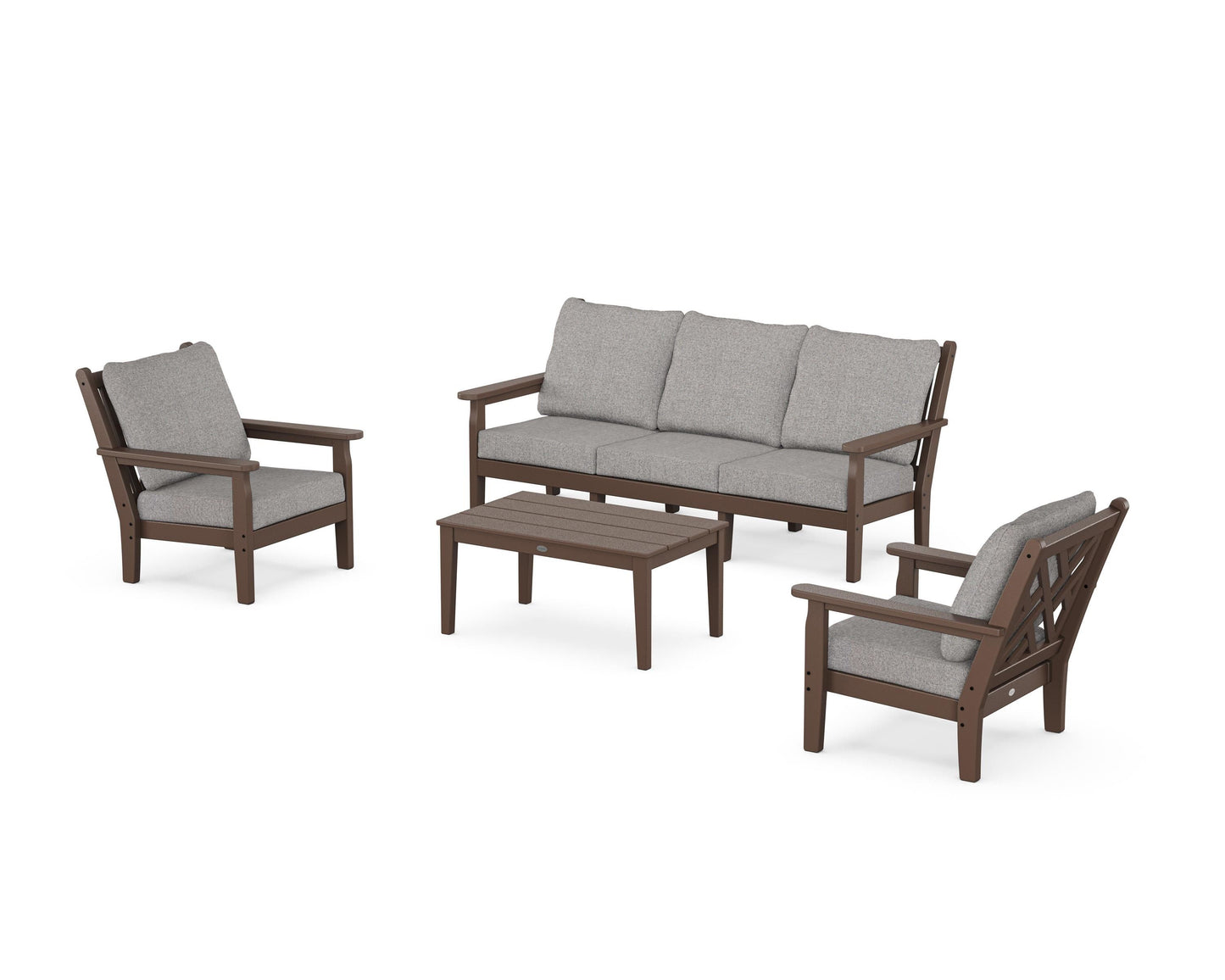 Chippendale 4-Piece Deep Seating Set with Sofa