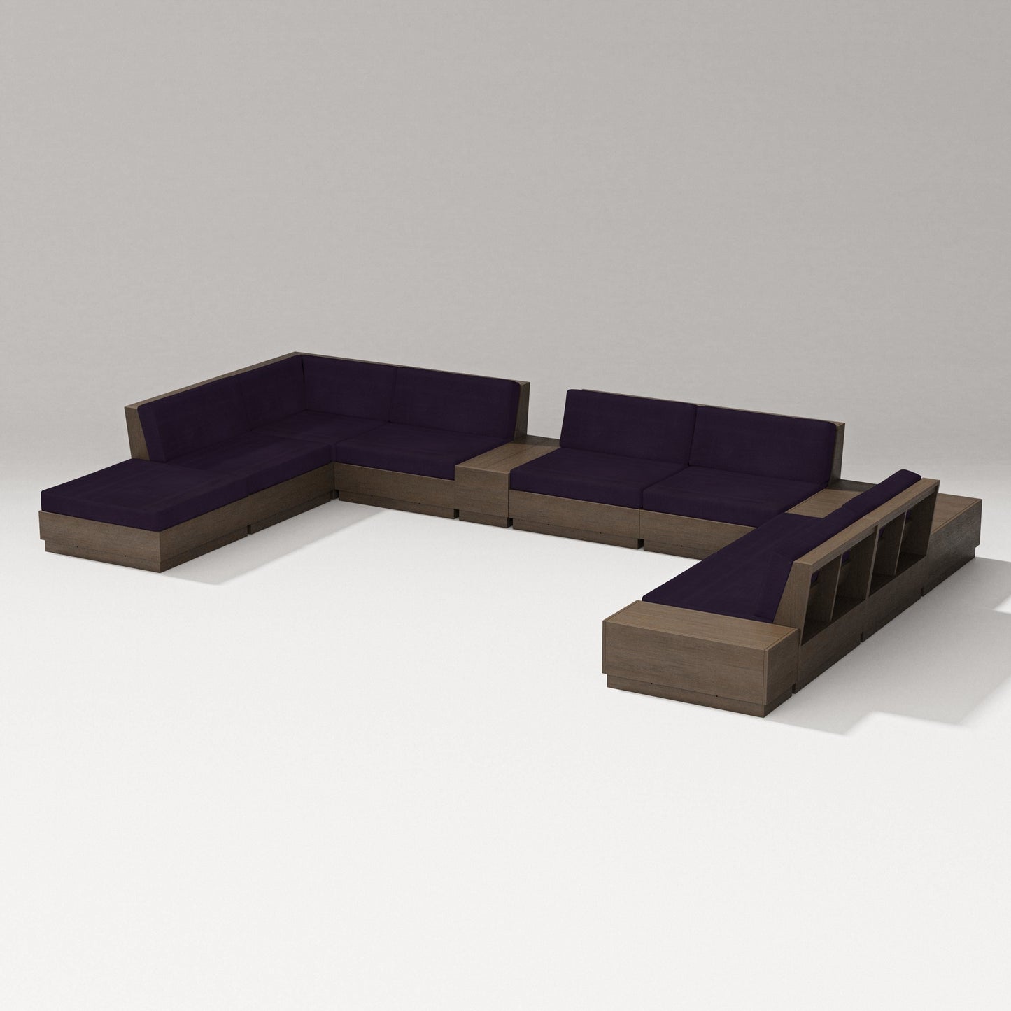 Elevate 11-Piece Conversation Sectional Set