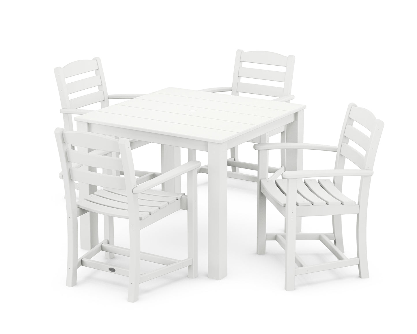 La Casa Cafe' 5-Piece Parsons Dining Set