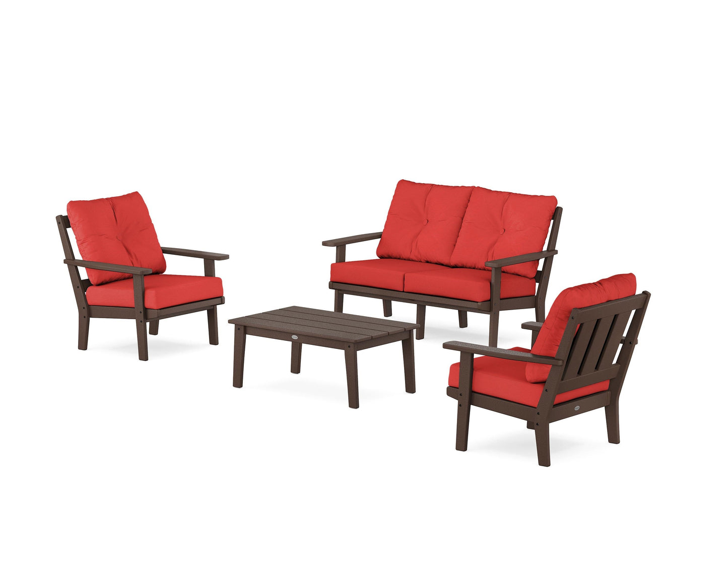 Oxford 4-Piece Deep Seating Set with Loveseat