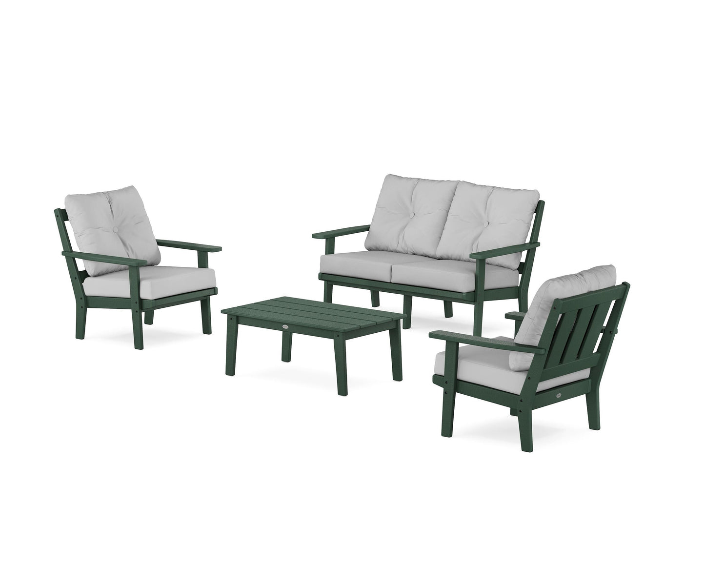 Oxford 4-Piece Deep Seating Set with Loveseat