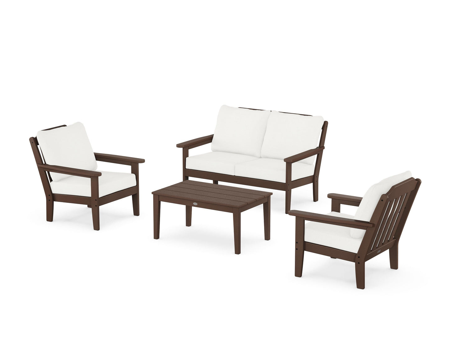 Cottage 4-Piece Deep Seating Set with Loveseat