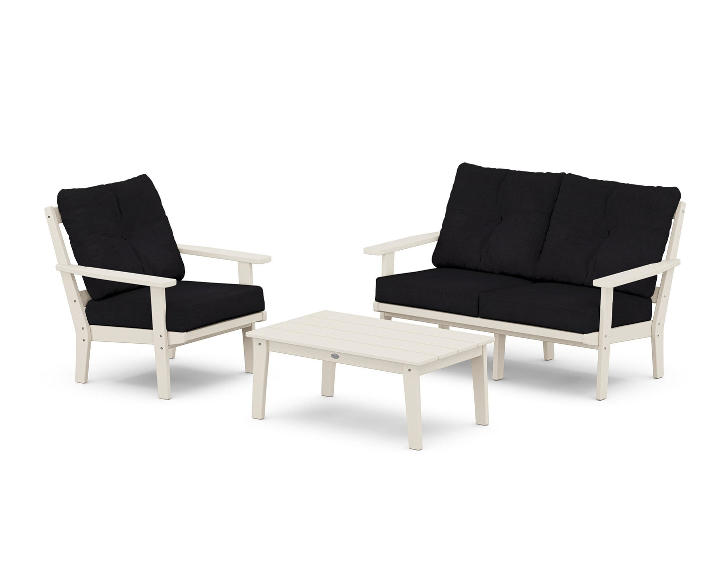 Oxford 3-Piece Deep Seating Set with Loveseat