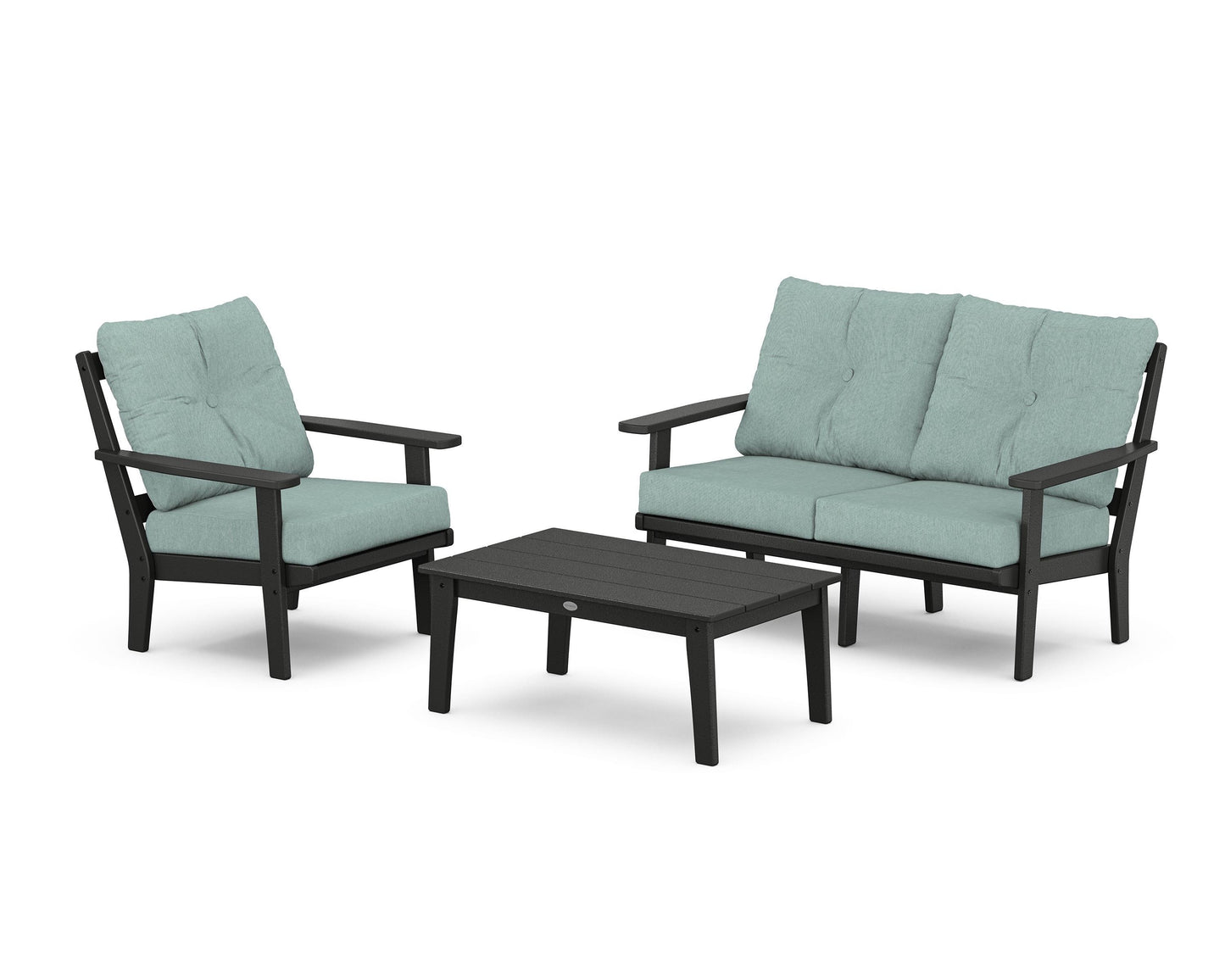 Prairie 3-Piece Deep Seating Set with Loveseat