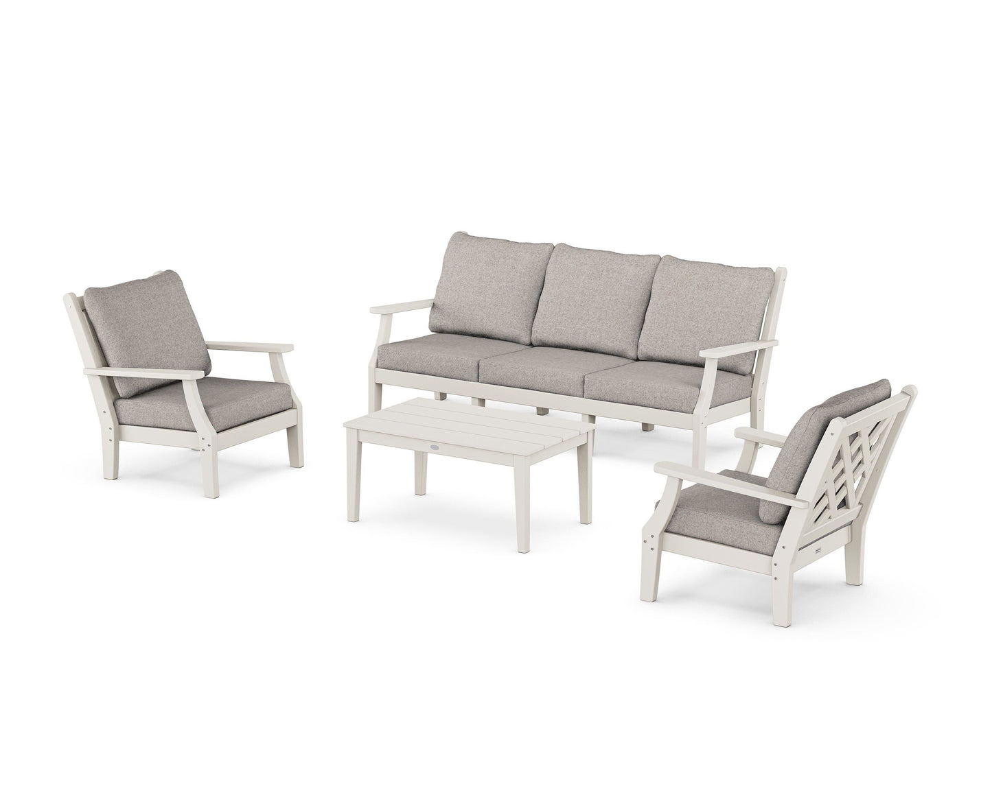 Wovendale 4-Piece Deep Seating Set with Sofa