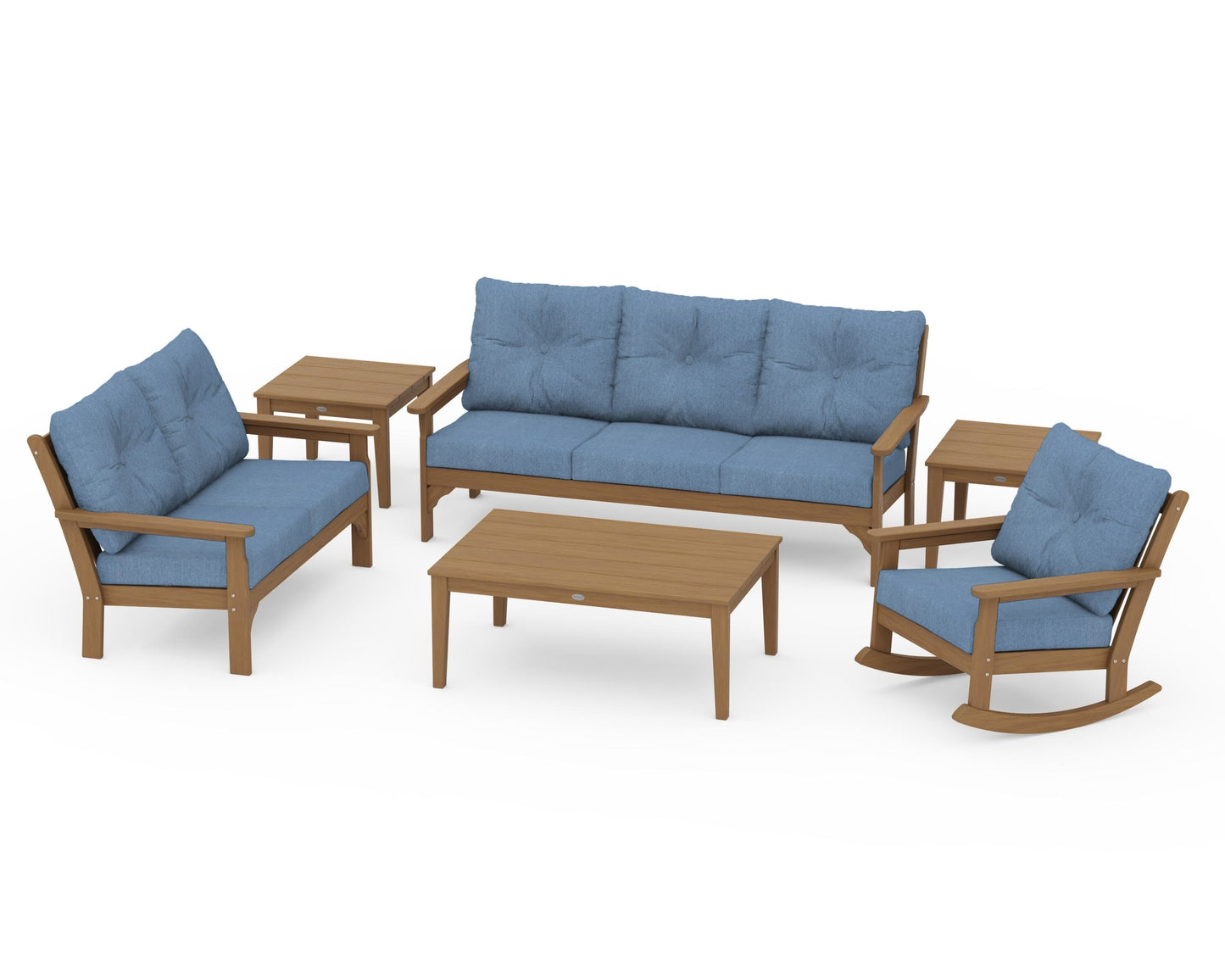 Vineyard 6-Piece Deep Seating Set