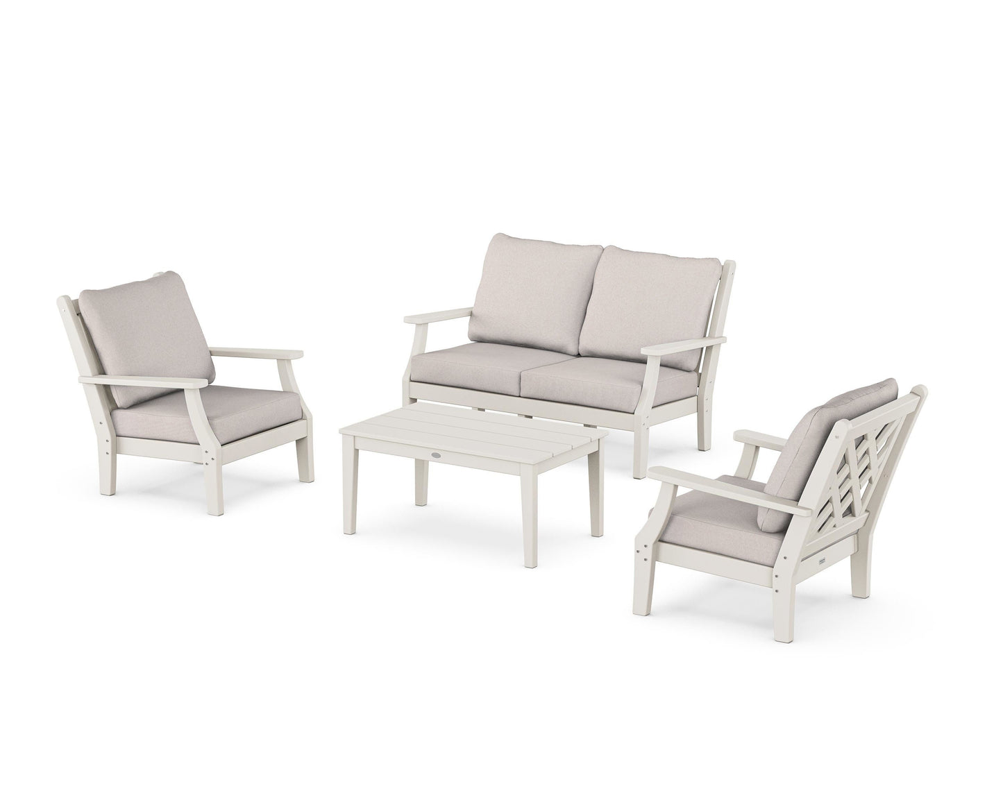 Wovendale 4-Piece Deep Seating Set with Loveseat