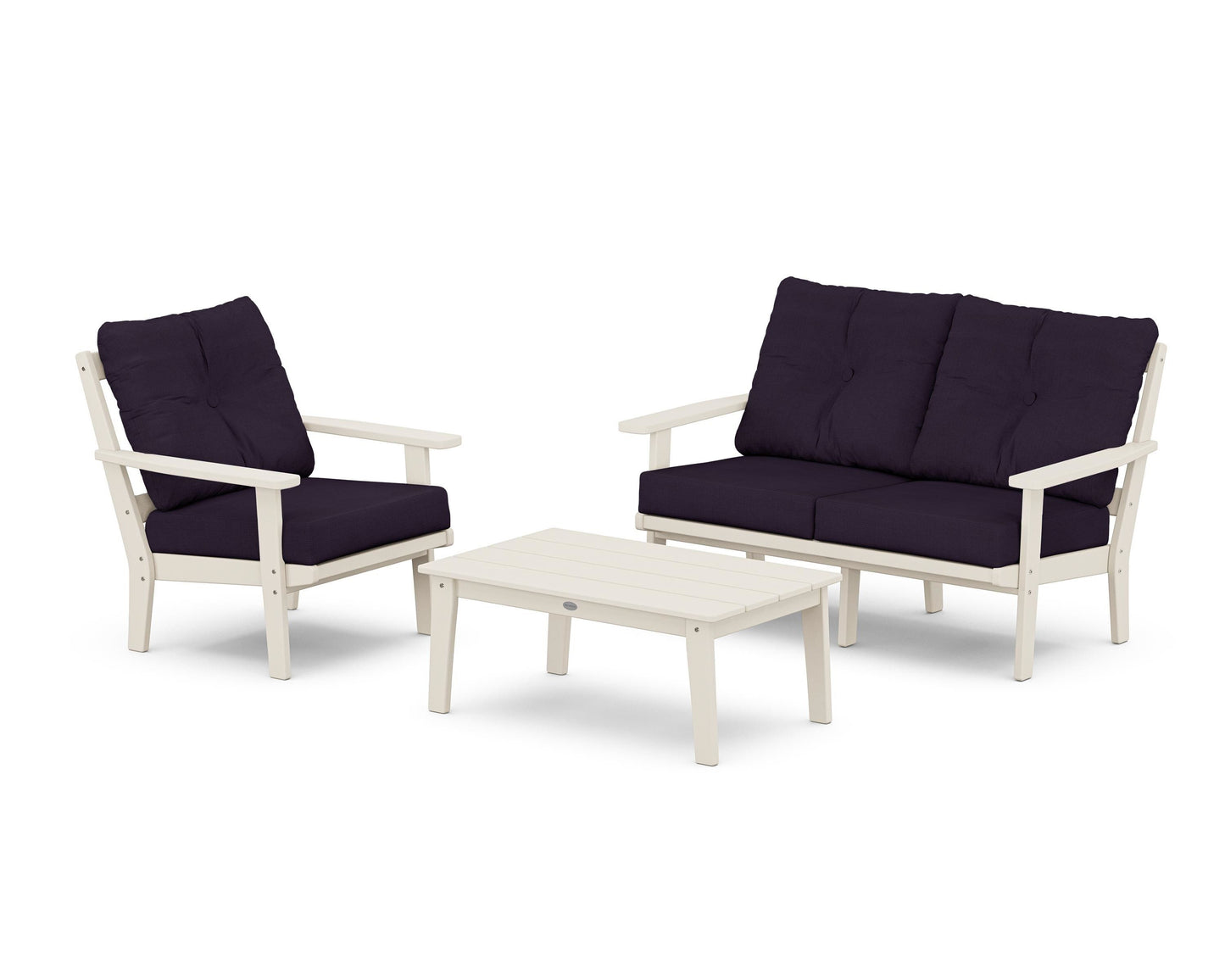 Oxford 3-Piece Deep Seating Set with Loveseat