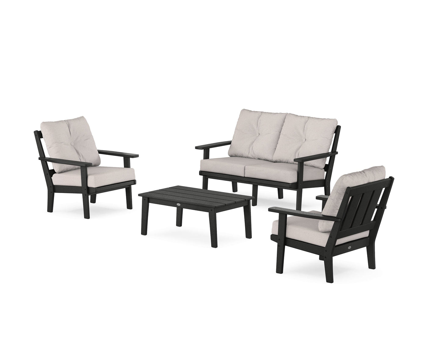 Oxford 4-Piece Deep Seating Set with Loveseat