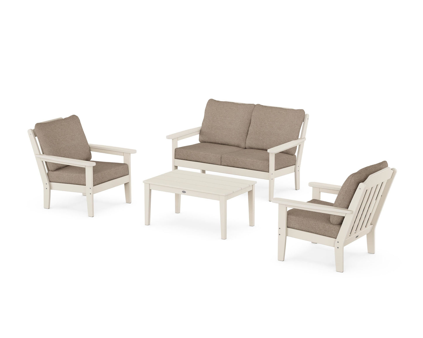 Cottage 4-Piece Deep Seating Set with Loveseat