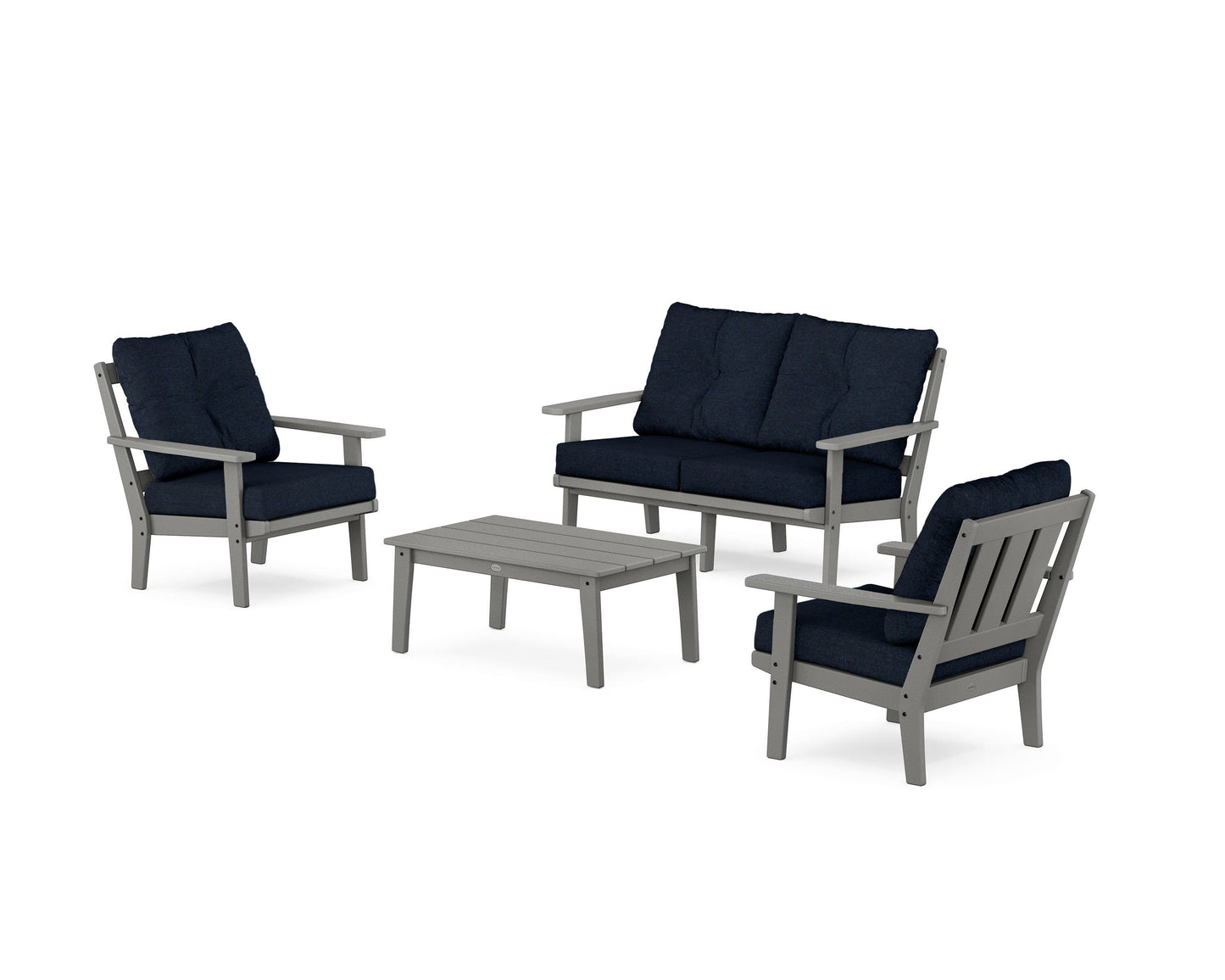 Oxford 4-Piece Deep Seating Set with Loveseat