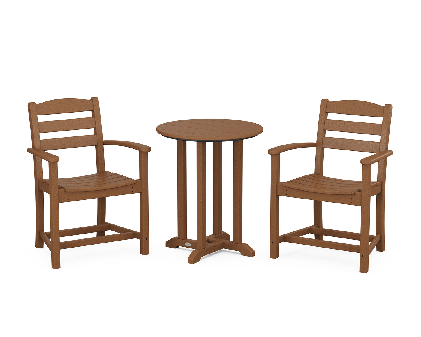 La Casa Caf‚ 3-Piece Round Bistro Dining Set