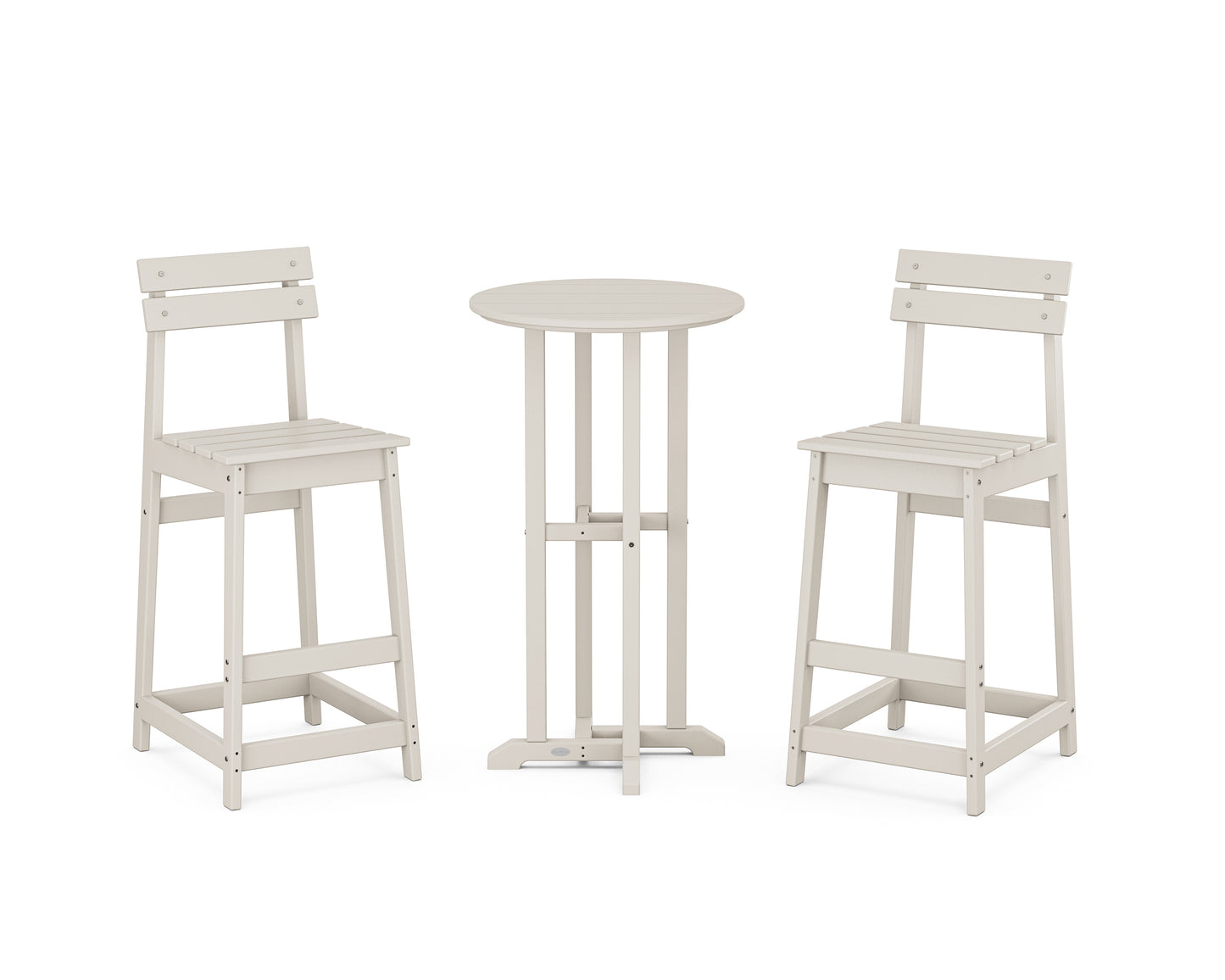 Modern Studio Plaza Bar Chair 3-Piece Bistro Set