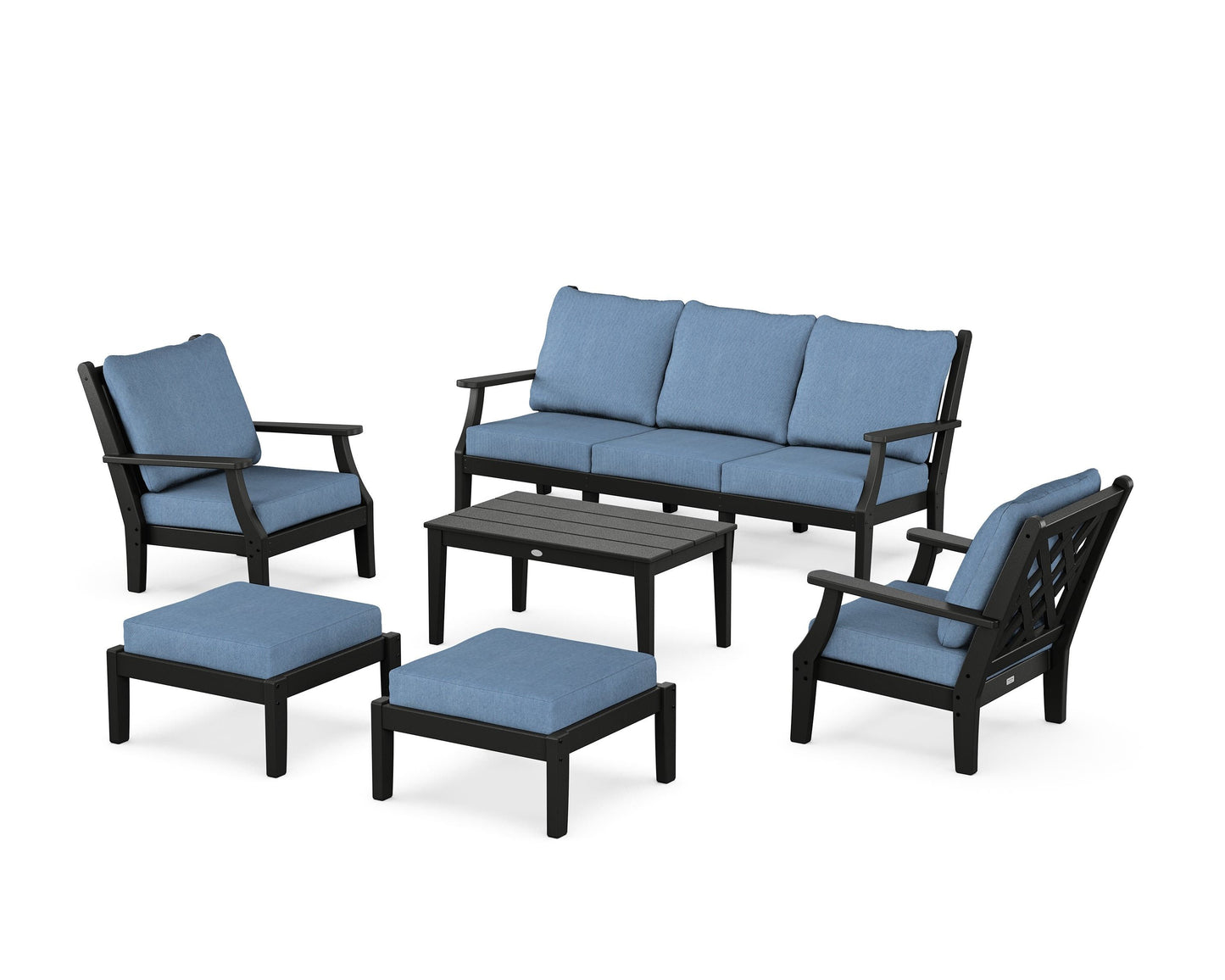 Wovendale 6-Piece Lounge Sofa Set