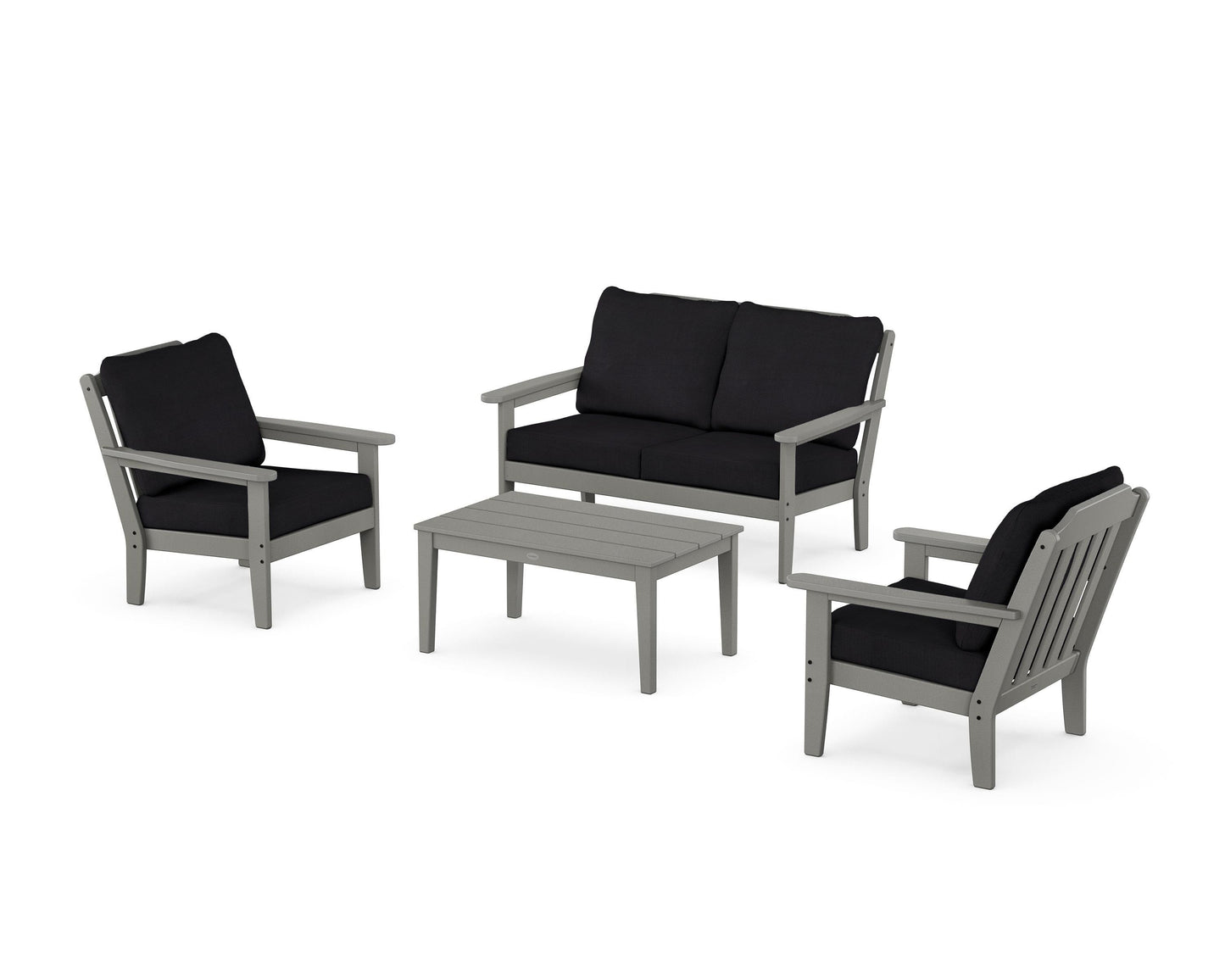 Cottage 4-Piece Deep Seating Set with Loveseat