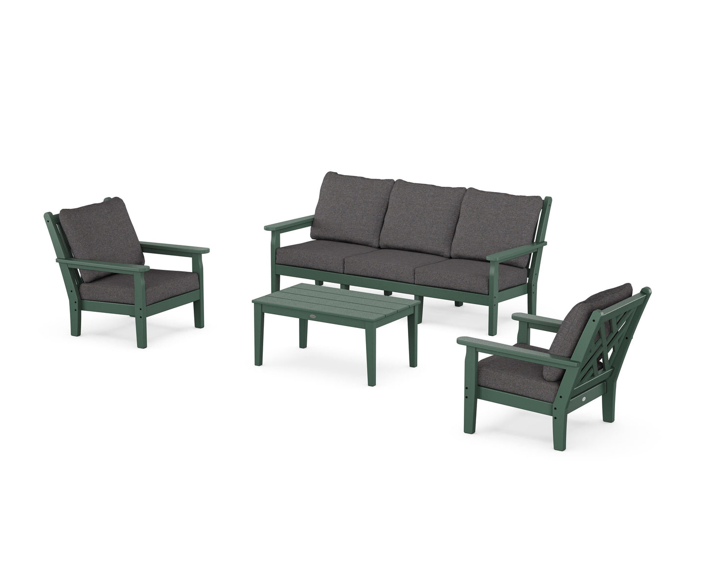 Chippendale 4-Piece Deep Seating Set with Sofa